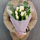 Blumenstrauß 'Bouquet of 15 white tulips'