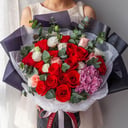 Premium bouquet with red roses