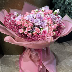 Blumenstrauß 'Pinkiminki Liebe'