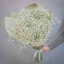 Bouquet of 11 white gypsophila flowers