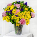 Summer Time: Chrysanthemums and Carnations