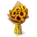 Bouquet of 5 sunflowers