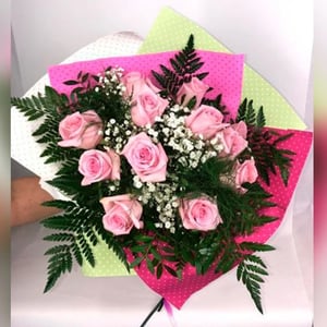 Mazzo 'Ramo Carezza Rosa'