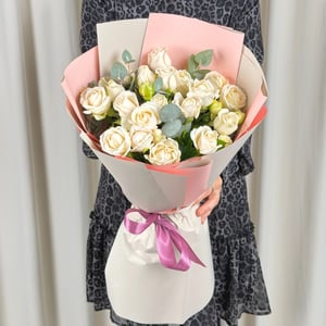 Ramo de flores 'Crema Cachemira'