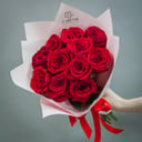 Bouquet of 11 red roses