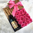 Erstaunliche rosa Rose