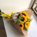 Sunflowers with greens