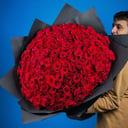 200 Red Rose Bouquet - Premium