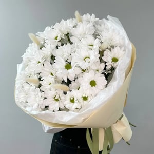 Bouquet of spray chrysanthemums and daisies.