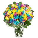 Rainbow Radiance Bouquet