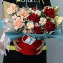 Blumenbox 'Red velvet'