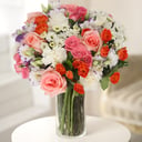 Floral Accent: Roses, Spray Roses and Carnations