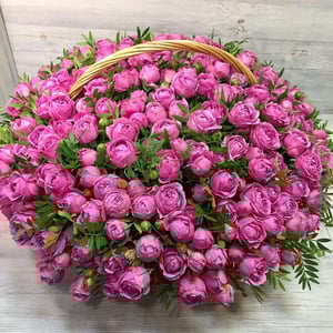 Flower basket 'Misty Bubbles'