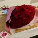 Blumenstrauß 'Bouquet of 25 red roses Ecuador'