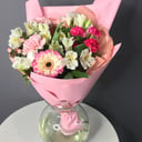 Blumenstrauß 'Rosa Glück'