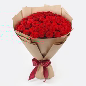 Bouquet 51 roses "I love you"