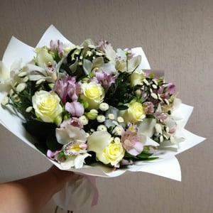 Bouquet 'Splashes of champagne'