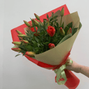 Bouquet Of Red Tulips