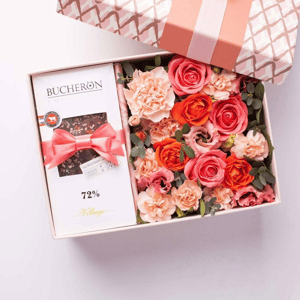 Composition in a box "Tender confession"