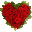 Arrangement 'Saint Valentine`s Day: red Roses'