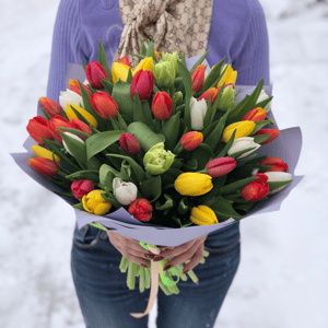 Bouquet 'Bright tulips'