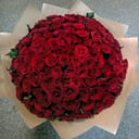 Bouquet of 101 red roses
