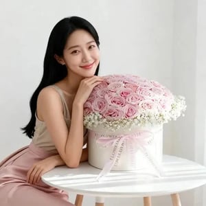 Flower box 'Daydream Rose'