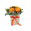 Arrangement 'Orange Rose Pot'