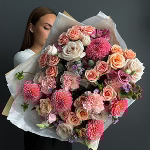 Blumenstrauß 'Hellrosa'