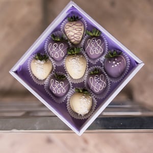 Fiolent set for 9 berries