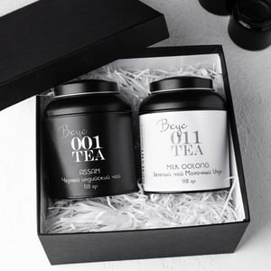 Tea set in a gift box