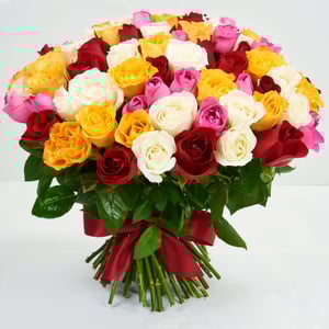 Blumenstrauß 'Ein Strauß kenianischer Rosen 101 Rosen'