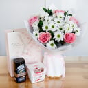 Air Kiss With Candies And Coffee