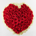 Bouquet Heart From Roses XL