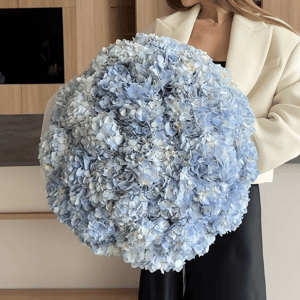 Ramo 'Hortensias color azul pastel'