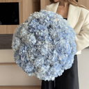 Bouquet 'Hydrangeas in pastel blue'