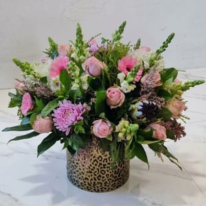 Flower box 'Safari Chich Pink Elegance'