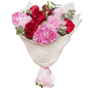 A bouquet of 11 peonies