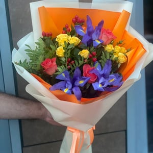 Bouquet 'Bohemian chic'