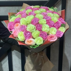 Blumenstrauß 'Mehrfarbiger Marshmallow'