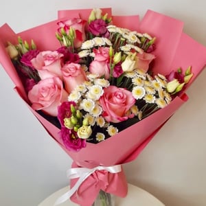 Bouquet 'Pink dawns'