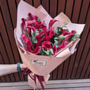 Blumenstrauß 'Rosa Quarz'