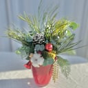 Blumenarrangement 'Weihnachtszauber Tischmittelpunkt'