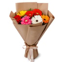 Blumenstrauß 'Bouquet of 7 gerberas "Coloring"'