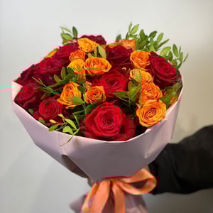 Bouquet 'Bright flame of time'