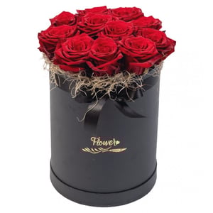 Flower box 'Red Roses Box'
