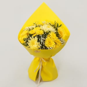 Bouquet "Yellow velvet" (midi)