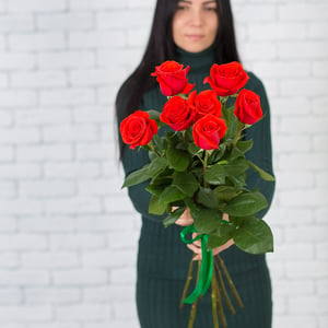 Bouquet '7pcs Dutch roses'