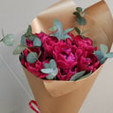 Bouquet of peony tulips