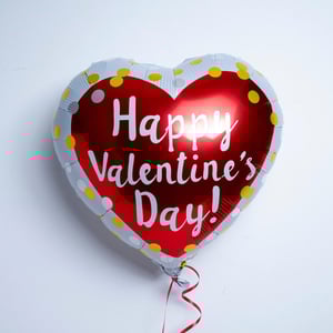 Valentine's Day Heart-Shaped Balloon